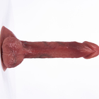 Het dubbel bracht aanin lagen 21cm Dildo de Masturbatie van Geslachtstoy silicone wand for woman