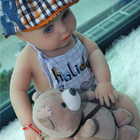 Levensecht Mini Boy 58cm de Baby van de 23 Duimwedergeboorte - de Zuigelingsspeelgoed van poppenjonge geitjes