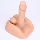 Reusachtig 6,7 Elastisch de Vrouwenmannen van de duim Kunstmatig Mannelijk Penis Geslachtsstuk speelgoed