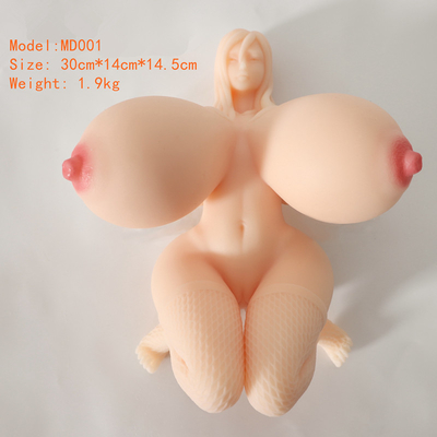 Reusachtig Mannelijk Masterbation Doll van Domorence RoHS Silicone Mini Love Doll
