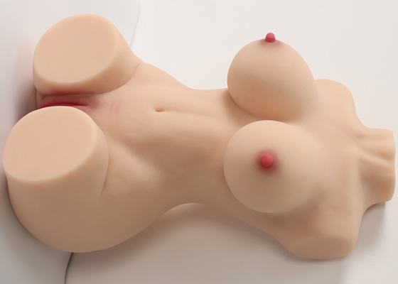 Halve Grootte 44cm Mannelijk Masterbation-Doll Realistisch Vrouwelijk Vaginal Torso