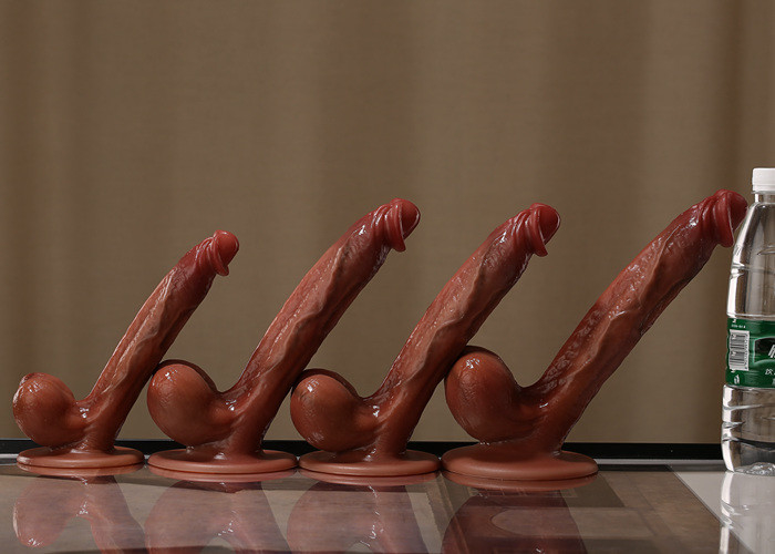 Totale Lengte 30cm 11,8 van het Geslachtstoy adult G van Duimdildo de Vlekstimulator