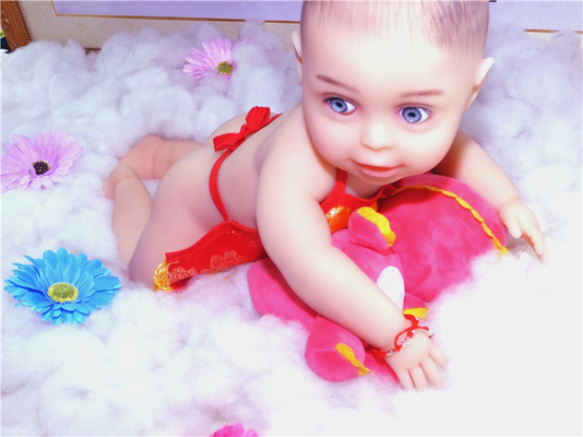 Met de hand gemaakte Levensechte 39cm Herboren Babydoll voor Pasgeboren Bebe Children